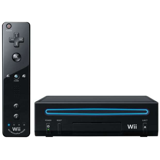Nintendo Wii Console + Motion Plus Controller + All Cables