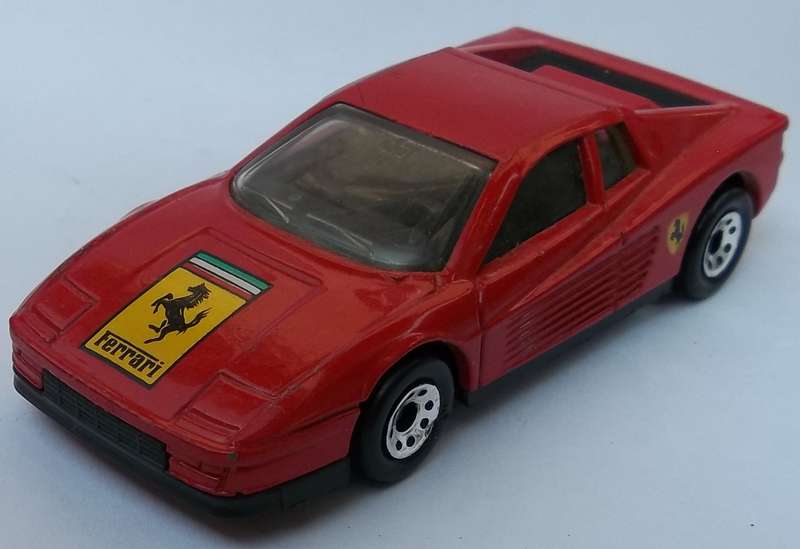 Matchbox Ferrari Testarossa  1980's model near mint Vintage Classic shape