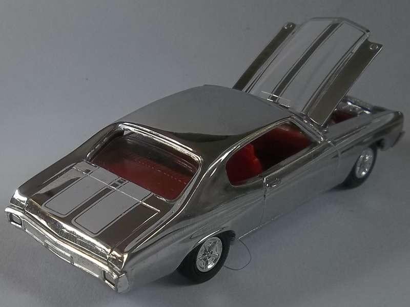 Racing Champions 1970 Chevrolet Chevelle Similar to Matchbox bigger than 1/64 Rubber tyres 8.5cm