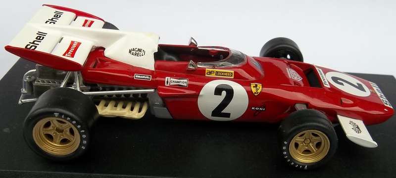 Quartzo Ferrari F312 B2 F-1 Racing Car 1/43 Scale Similar Scale to Dinky