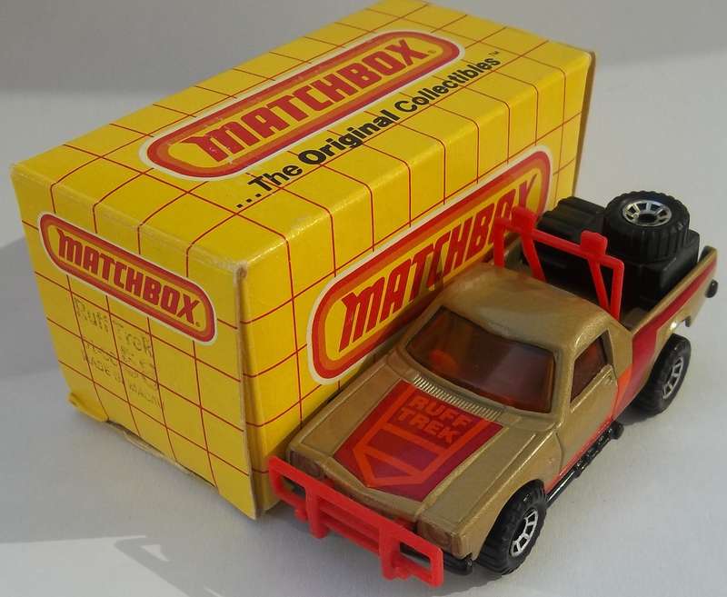 MATCHBOX Ruff Trek Bakkie Mint Boxed Model Car Die Cast Made in Macau 1980's