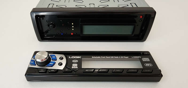 Logik Card Radio Head Unit | AM/FM Radio & CD Player | Complete with Harness & Accessories