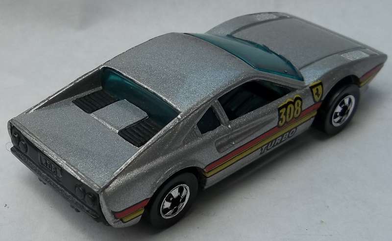 Hot Wheels Race Bait Ferrari 308 Made in 1982 vintage model HOTWHEELS Similar to Matchbox
