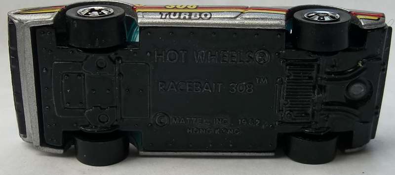 Hot Wheels Race Bait Ferrari 308 Made in 1982 vintage model HOTWHEELS Similar to Matchbox