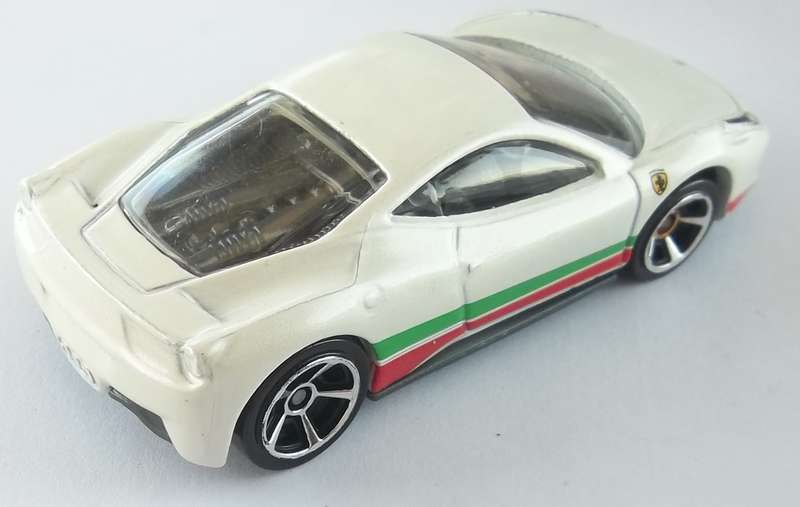 FERRARI 458 ITALIA (FASTER THAN EVER WHEELS) Hot Wheels HOTWHEELS Like Matchbox Model Car