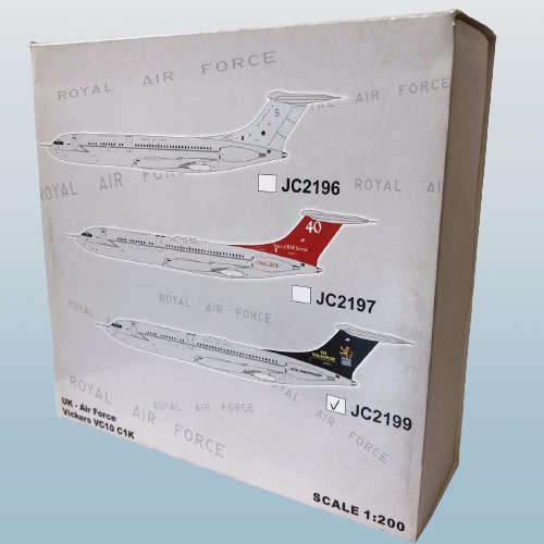 1:200 Scale, Royal Airforce, Vickers VC-10, C1K, Diecast Display Aircraft Model