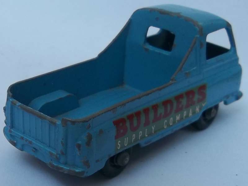 MATCHBOX Lesney 1-75 Series Regular Wheels #60 Morris J2 Pick Up Vintage Model Car Made in England