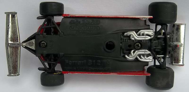 Minichamps Ferrari S12 T4 F-1 Car (Jody Scheckter) 1/43 Scale similar to Dinky Racing Car