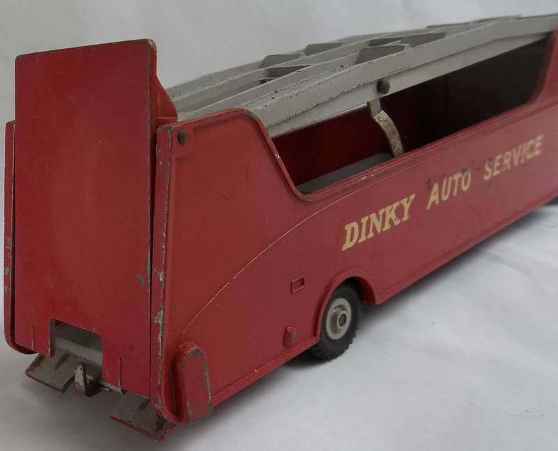 Dinky Toys #984 Car Carrier & #985 Trailer (2 Models) Vintage 1958 SUPERTOYS Rare