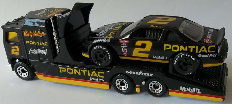MATCHBOX Team Convoy Limited Edition Set NASCAR Pontiac 3 Models Chevrolet Van BOXED 1992 VINTAGE
