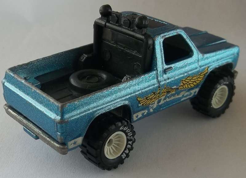 Hot Wheels Real Riders Ford Bakkie  RUBBER TYRES 1980'S VINTAGE HOTWHEELS like Matchbox