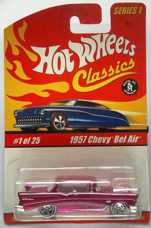 Hot Wheels Classics Series 1 1957 Chevy Bel Air like Matchbox HOT WHEELS FULL METAL