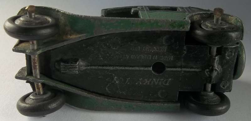 DINKY #36g Taxi Made in 1946 Vintage Model Car Made in England