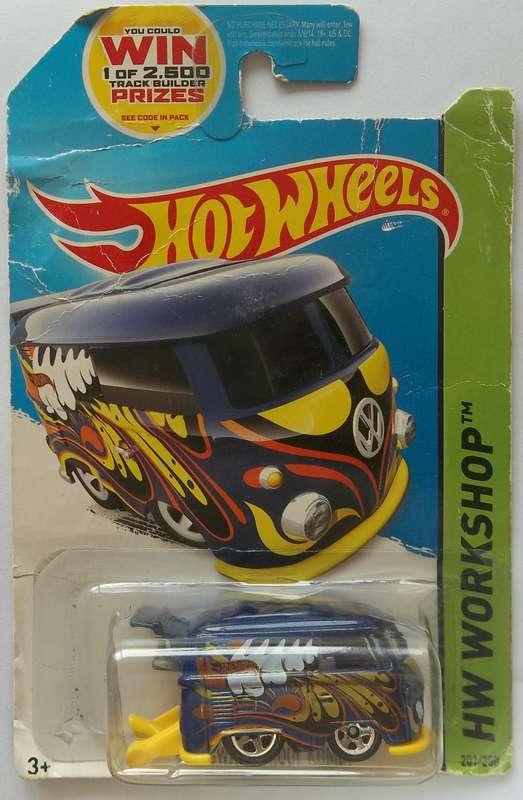 Hot Wheels HW WORKSHOP VW Volkswagen Kool Kombi Matchbox Scale HOTWHEELS