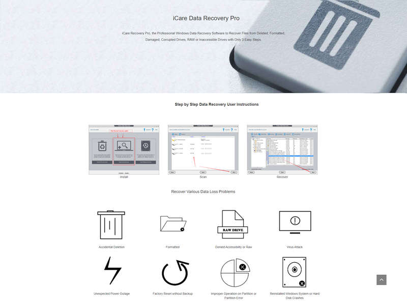 Icare Data Recovery Software