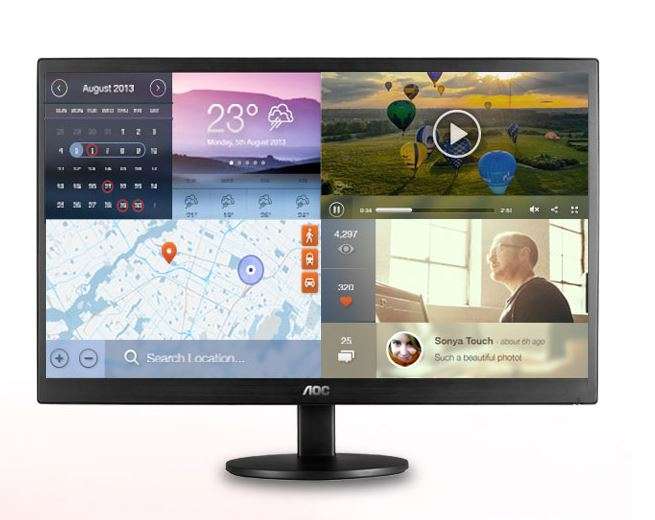 AOC E970SWN 18.5" LED Monitor | D Sub / VGA - Brand New & Sealed : Perfect Timing