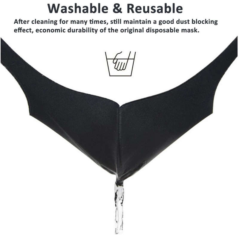 3 Ply (2+1) Reusable / Washable Face Mask Kit | 3X The Protection of a standard cloth/fabric mask