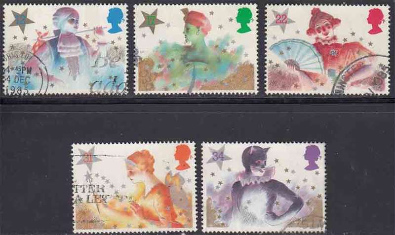 Great Britain Elizabeth II - 1985 - Pantomime - Complete Set