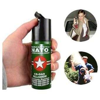 AMERICAN STYLE NATO 60ml SELF DEFENCE PEPPER SPRAY