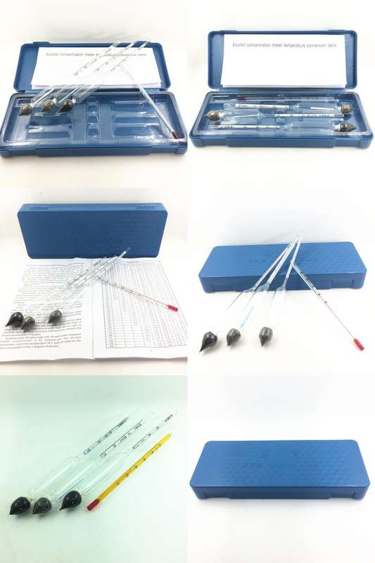 Alcohol Concentration Meter Temperature Conversion Table