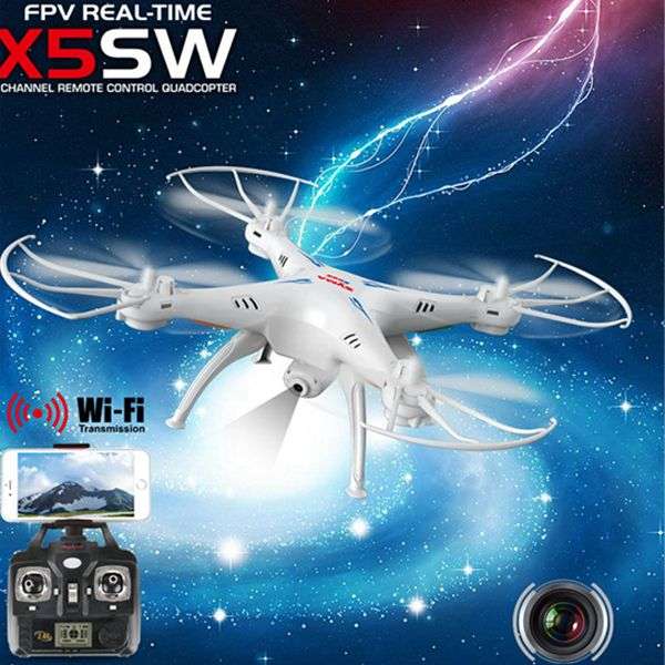 SYMA X5SW EXPLORERS 2 WIFI FPV RC QUADCOPTER 2.0MP CAMERA RTF