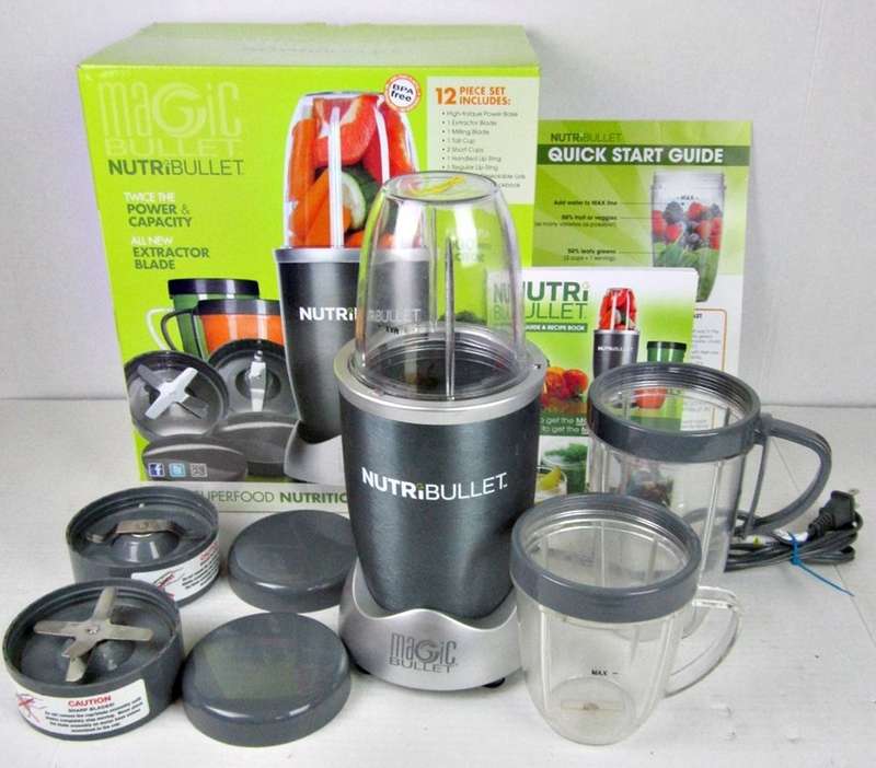 Image result for magic bullet nutribullet 12-piece high-speed blender/mixer system