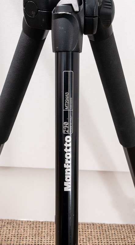 Manfrotto 290 MT294A3 3-Section Aluminium Tripod Legs with 496RC2 Ballhead