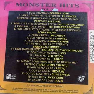 Monster Hits Vol. 6 : Various Artists : CD
