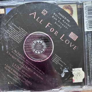 Maxi CD: Bryan Adams, Rod Stewart, Sting : All for Love:Cd Single : CD