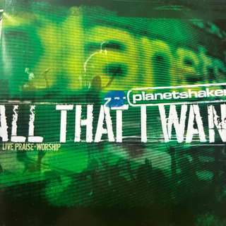 Planetshakers: All That I Want : CD