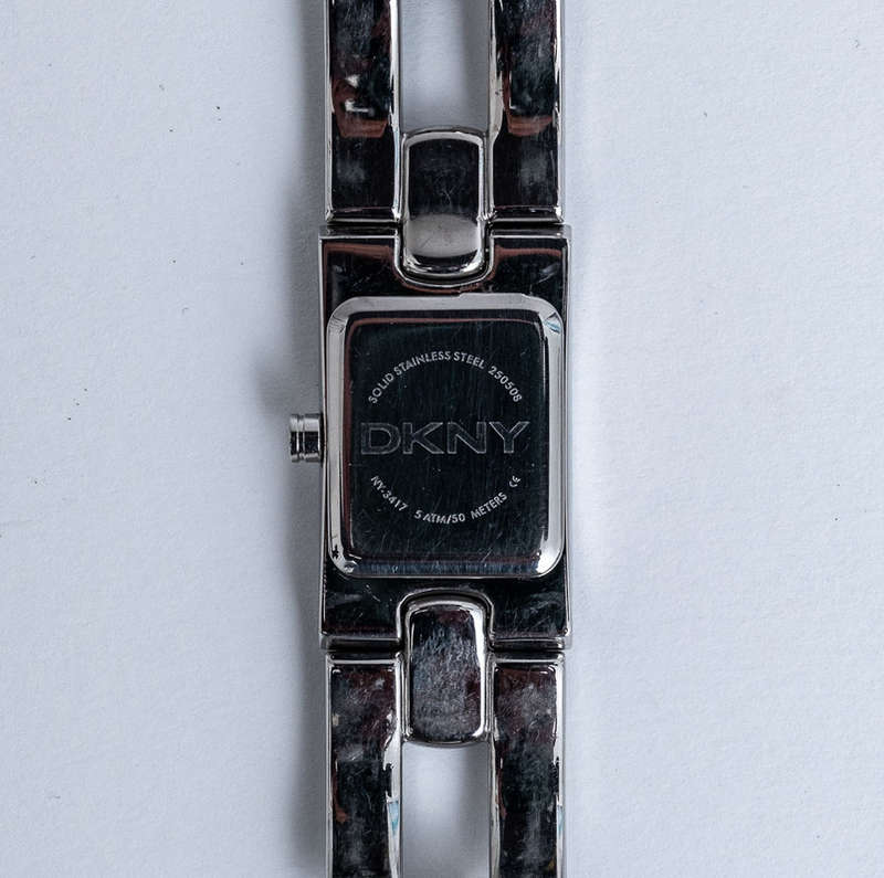 Ladies Silver DKNY NY-3417 Watch - Solid Stainless Steel 5ATM
