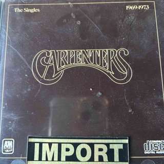Carpenters: The Singles 1969-1973 : CD