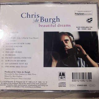 Chris de Burgh : Beautiful Dreams : CD