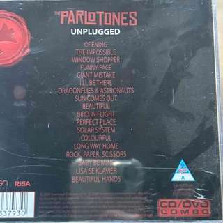 The Parlotones: Unplugged : CD + DVD : CD