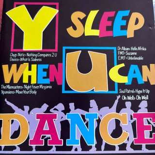 Y Sleep When U Can Dance : Various Artists : CD