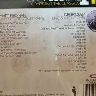 Matt Redman & Delirious?: OnePlusOne : CD