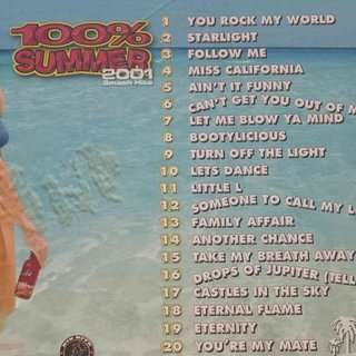 100% Summer 2001 - Smash Hits: Various Artists : CD