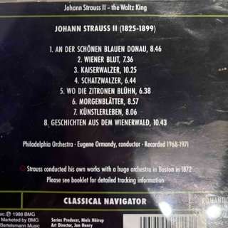 Strauss: Waltzes / Ormandy : CD