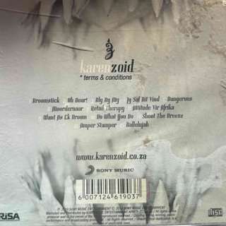 Karen Zoid: Terms & Conditions : CD
