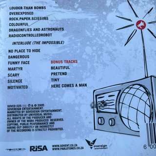 The Parlotones: Radiocontrolledrobot : CD