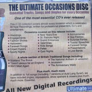 The Ultimate Occasions Disc : CD