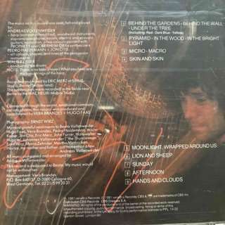 Andreas Vollenweider: Behind the Gardens... : CD