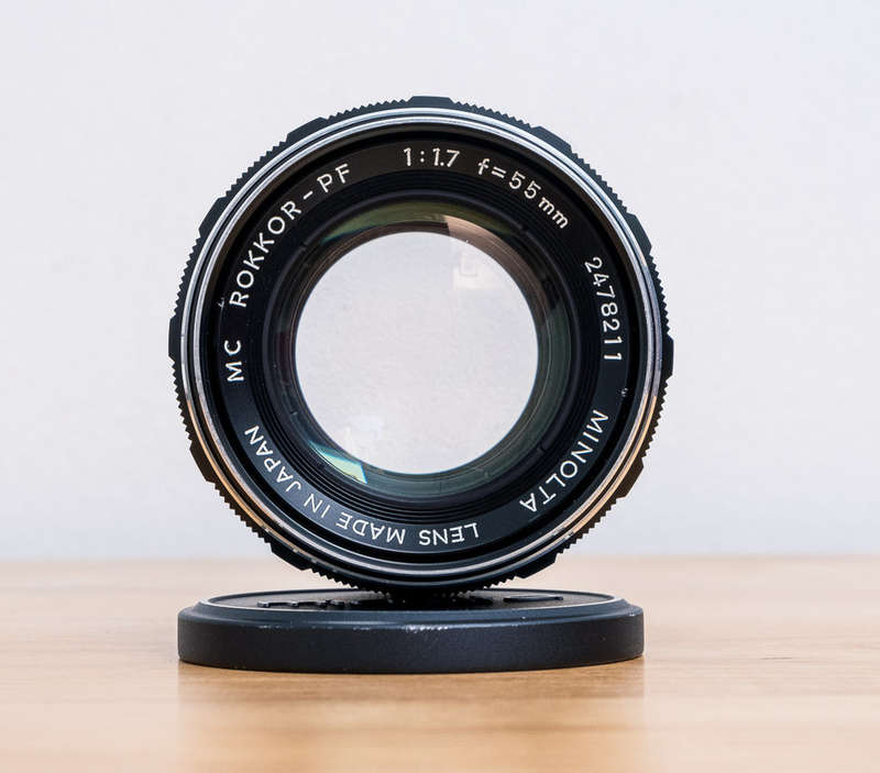 Minolta SRT 101 with MC-Rokkor 55mm F1.7 + Accessories *MINT*