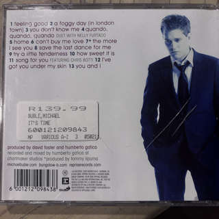 Michael Buble Time : CD