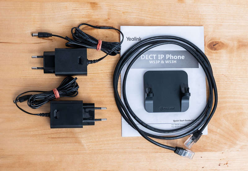 Yealink W76P High-Performance IP DECT Phone W56H Handset W70B Base Station