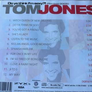Tom Jones: Do Ya Think I'm Sexy? : CD