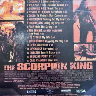 Music From and Inspired by the Motion Picture The Scorpion King : Various Artists : CD