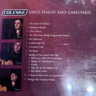 Coleske: Sings Simon and Garfunkel : CD