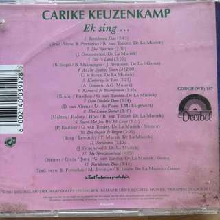 Carike Keuzenkamp: Ek sing... : CD