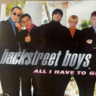 Backstreet Boys: All I have to give CD Single : CD